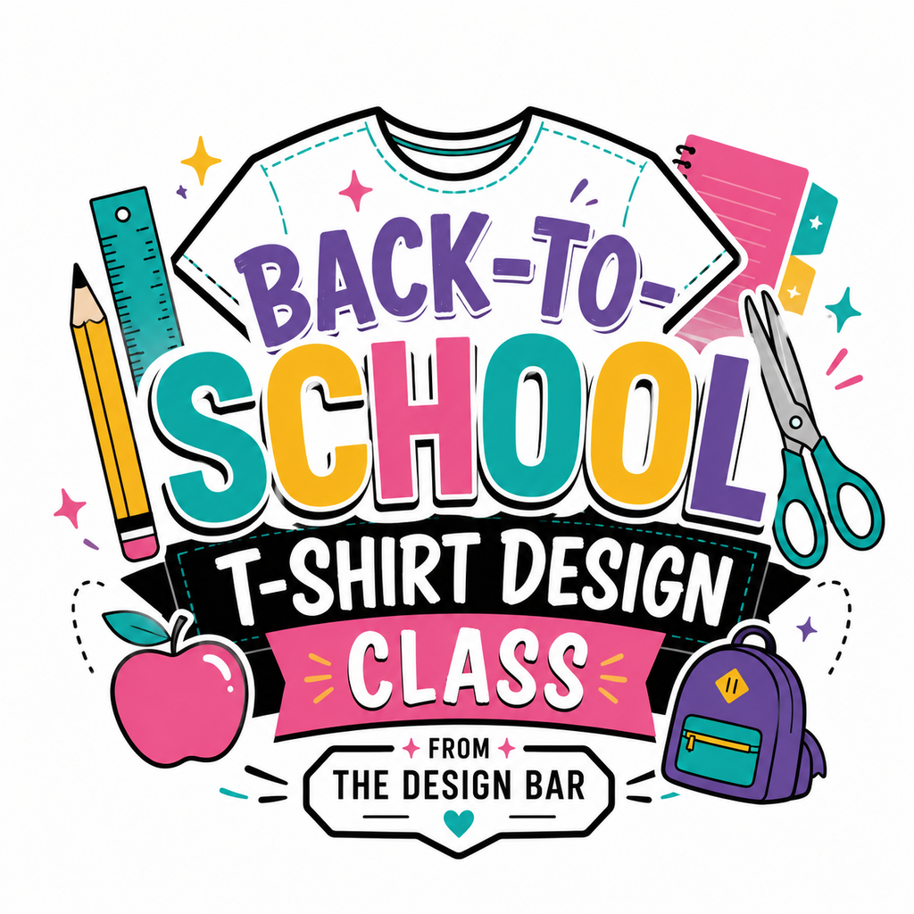 Back-to-School T-Shirt Design Class