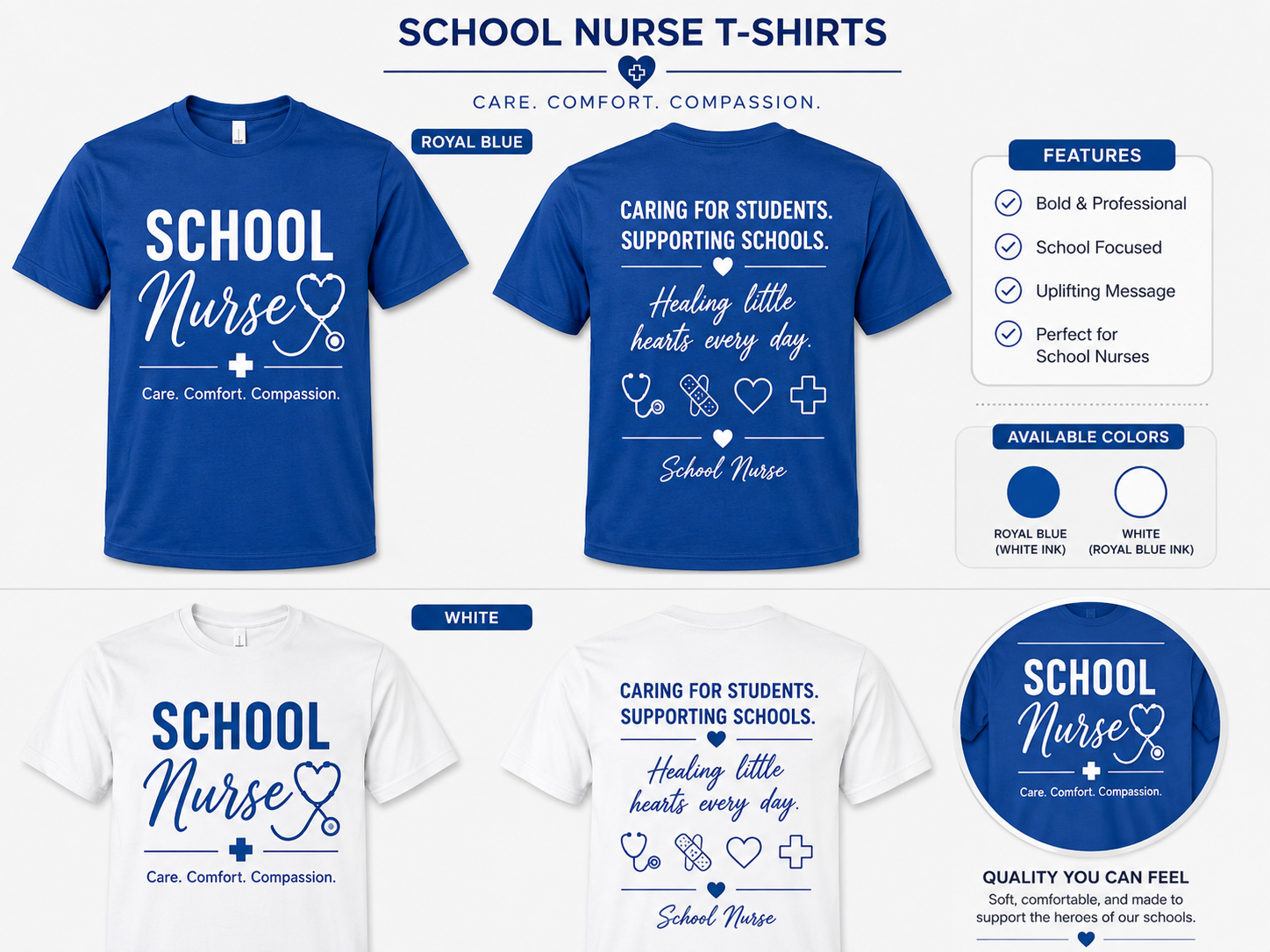 School Nurse Shirt