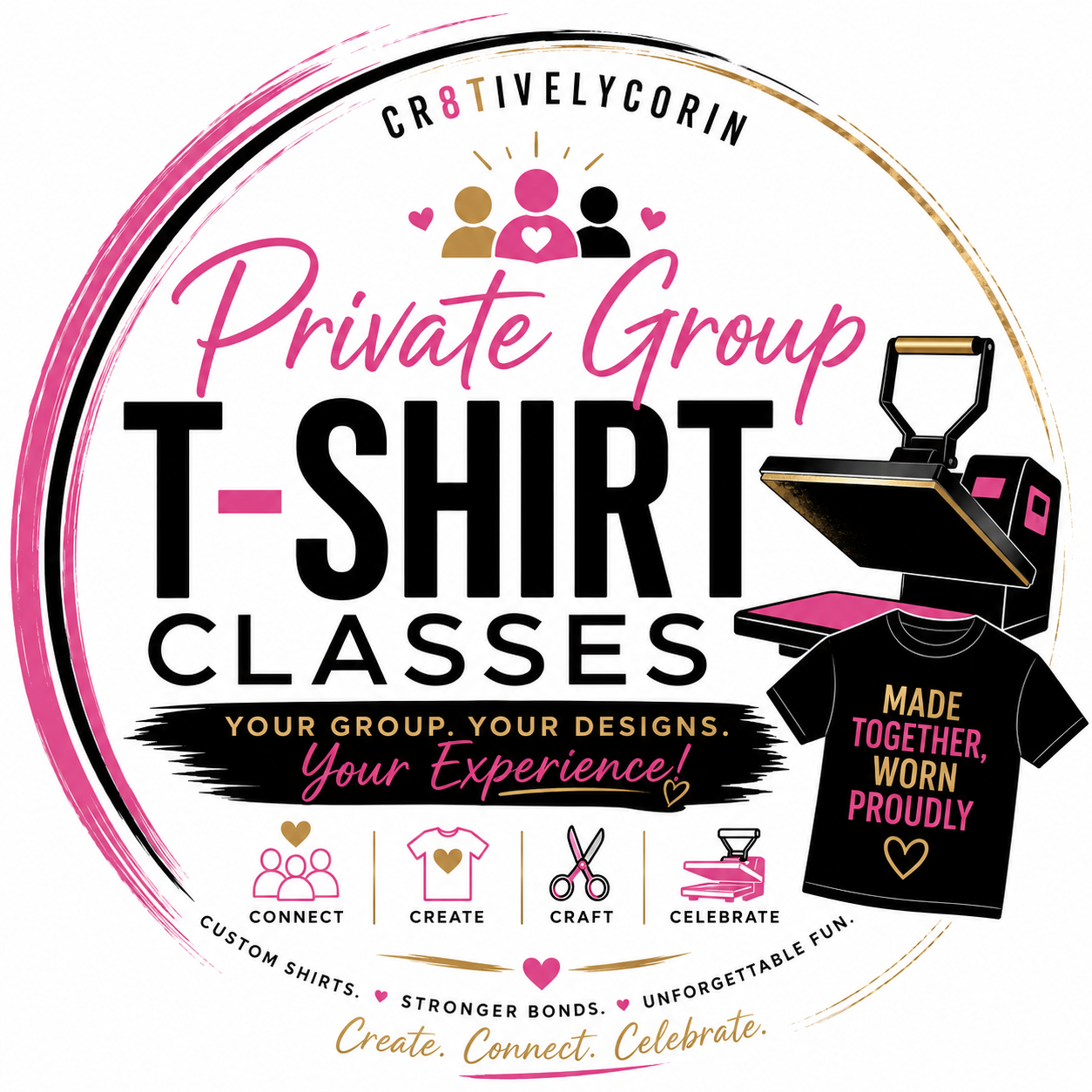 T-Shirt Lab Private Group Sessions