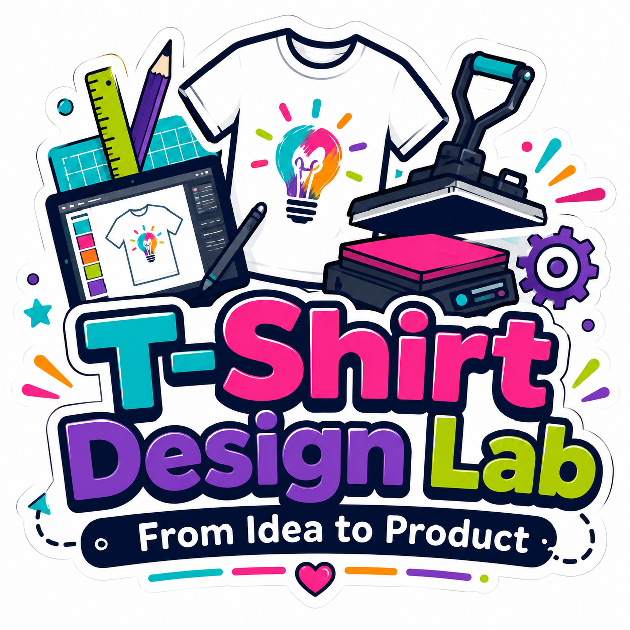 T-Shirt Design Lab: From Idea to Product