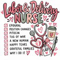 Labor & Delivery Checklist Shirt
