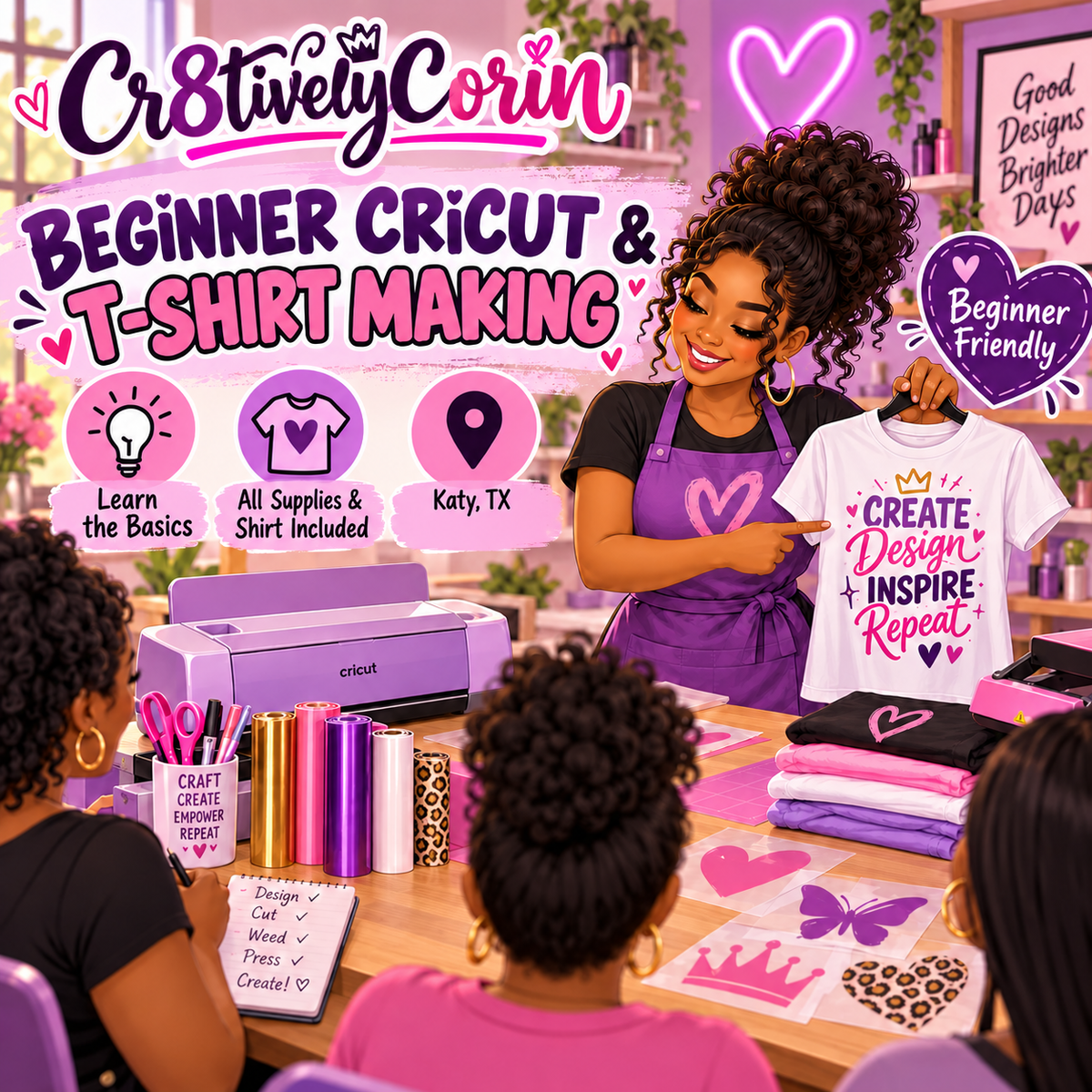 ✂️ Beginner Cricut & T-Shirt Making
