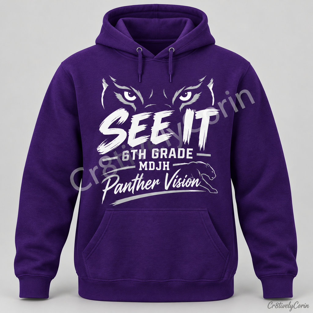 MDJH 6th Grade "See It" Adult & Staff Spirit Tee