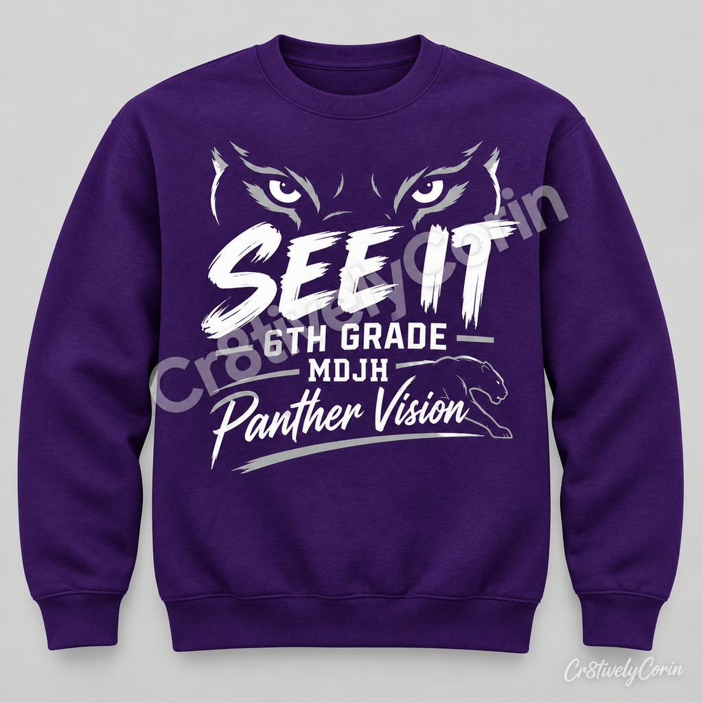 MDJH 6th Grade "See It" Adult & Staff Spirit Tee