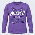 MDJH 7th Grade "Believe It" Student Spirit Tee- Purple