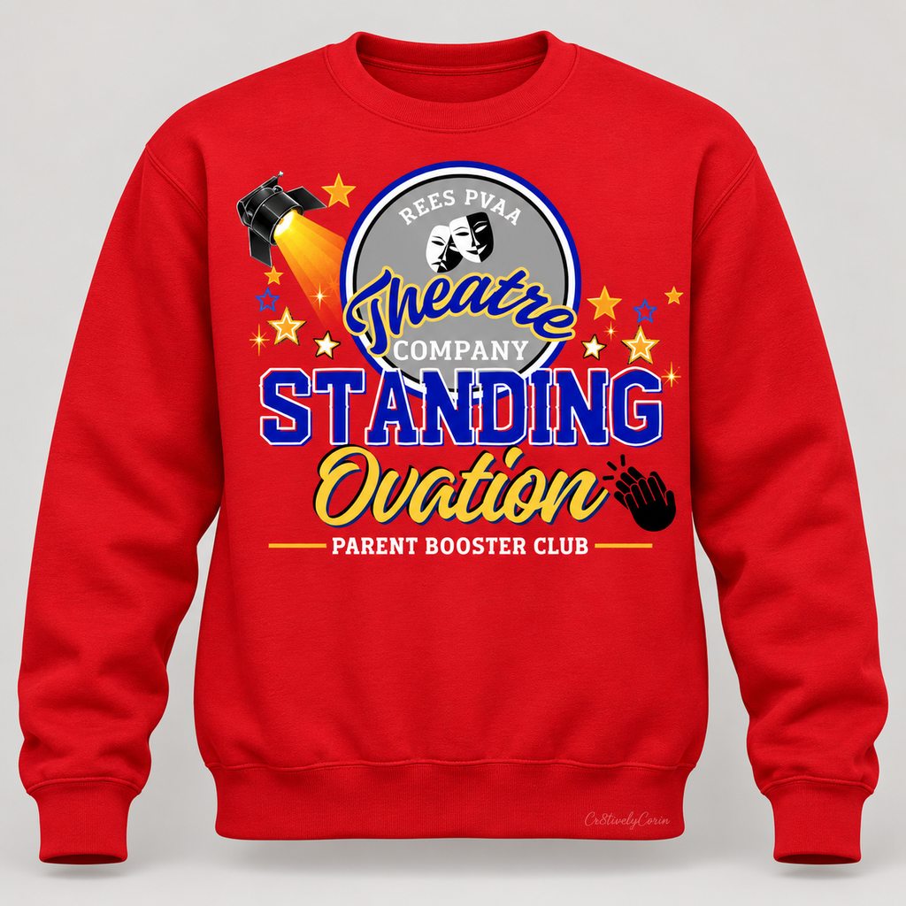 Standing Ovation Spirit wear- Rees PVAA Theatre Company Parent Booster Club